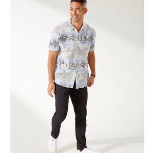 Tommy Bahama Sardinia Seas Island Zone Knit Camp Shirt